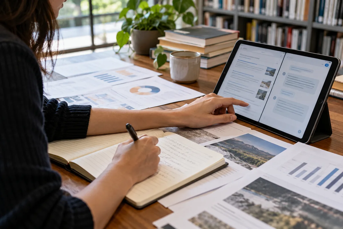 Source research for SEO optimization in artificial intelligence search